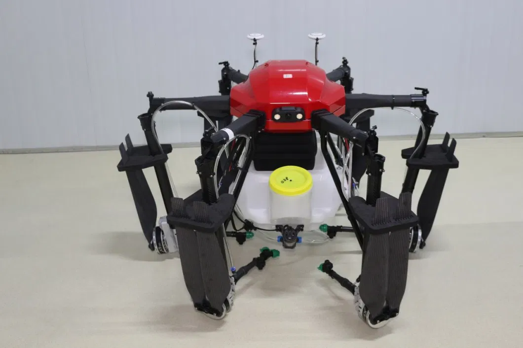 Blue Carbon Fiber Drone Frame 1648mm Rack Wheelbase 17L Capacity 3