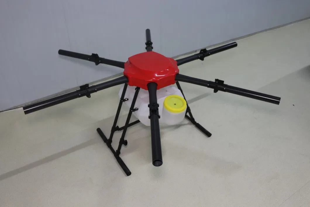 5kg khung máy bay không người lái gấp 4 trục L1mx1mxh0.6m Kích thước gấp Rack chiều dài 1416mm chính xác phun nhựa đúc 0