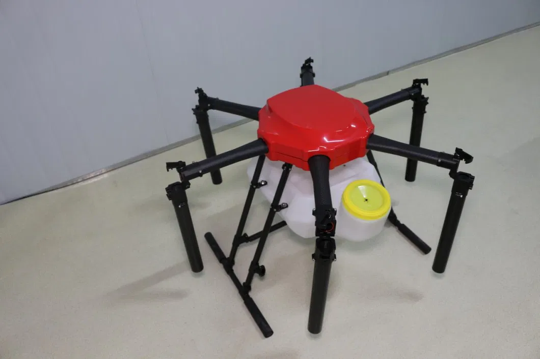 5kg khung máy bay không người lái gấp 4 trục L1mx1mxh0.6m Kích thước gấp Rack chiều dài 1416mm chính xác phun nhựa đúc 4
