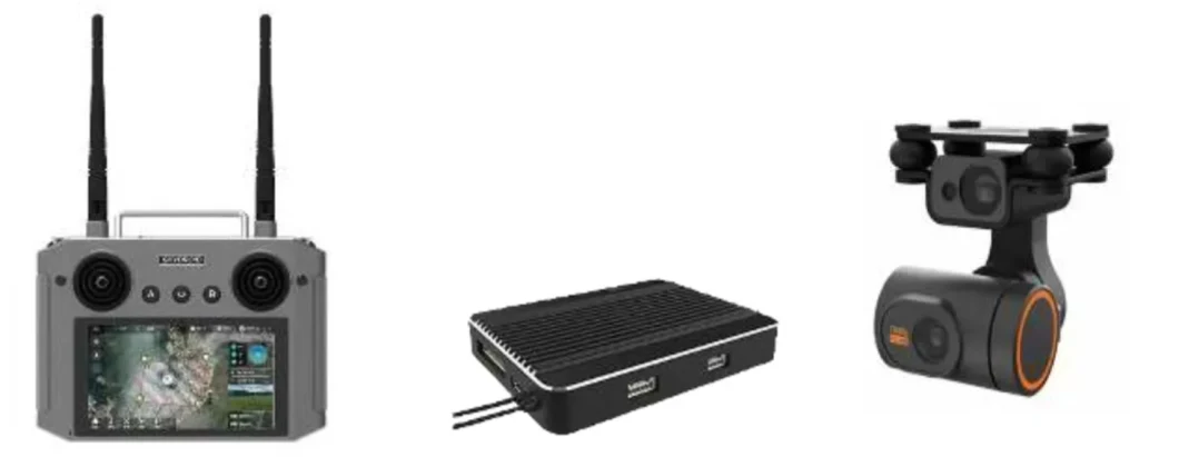 MYUAV Mtow 50kg máy bay không người lái được buộc bằng máy điện Tether 3