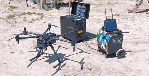 tin tức mới nhất về công ty Myuav MESH hệ thống máy bay không người lái gắn dây thừng đường bay đến mặt đất khoảng cách 108 km thử nghiệm