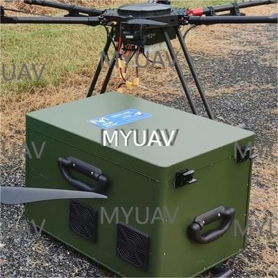 Trạm kiểm soát mặt đất máy bay không người lái gắn kết 5500W Hệ thống máy bay không người lái gắn kết khối cao