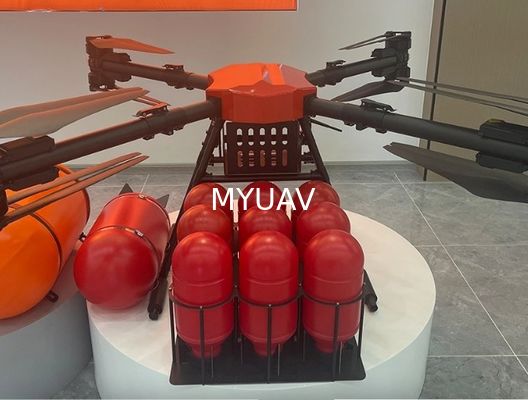 MYUAV Bơm lửa dựa trên nước được gắn máy bay không người lái (25KG) Để sử dụng máy bay không người lái cứu hỏa rừng chữa cháy