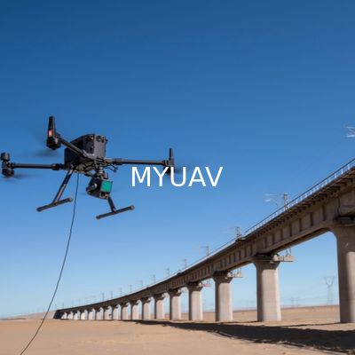 MYUAV Bridge Inspection Drone Tethered System AI Dễ sử dụng An toàn cao