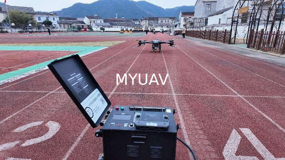 Nguồn cung cấp năng lượng gắn liền cho phép bay liên tục 24 giờ bằng máy bay không người lái gắn liền của MYUAV